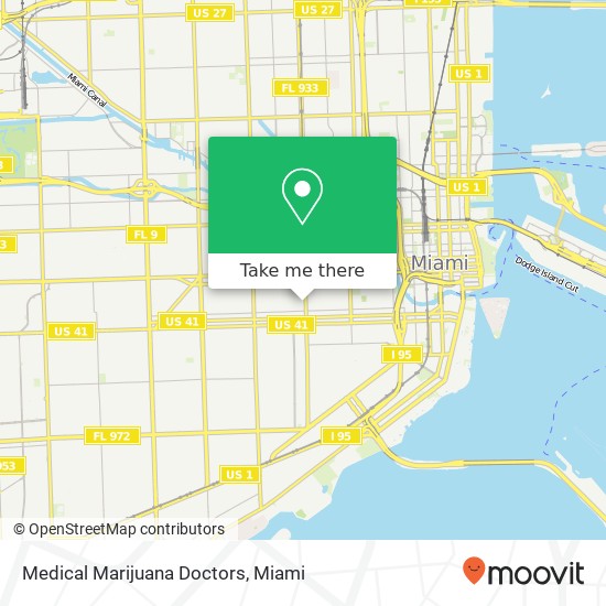 Medical Marijuana Doctors map