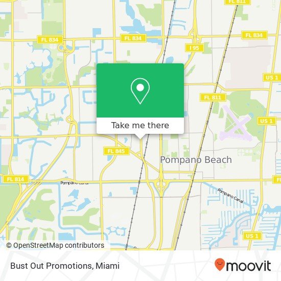Bust Out Promotions map