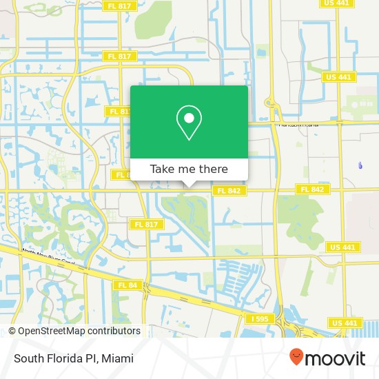 South Florida PI map