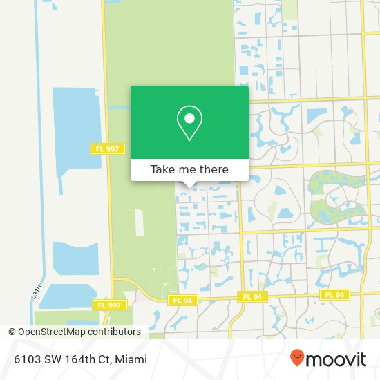 6103 SW 164th Ct map