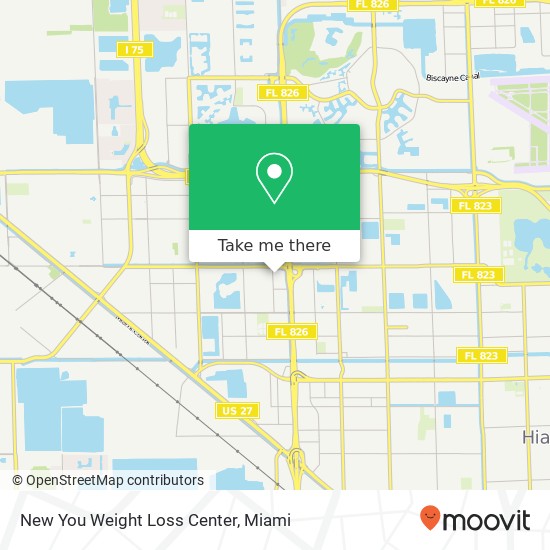 New You Weight Loss Center map