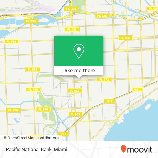 Pacific National Bank map
