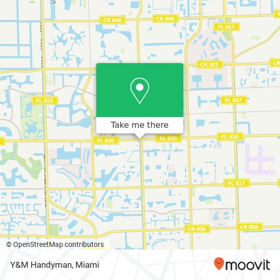 Y&M Handyman map