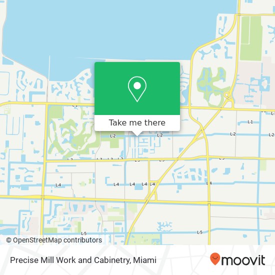 Precise Mill Work and Cabinetry map