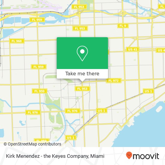 Mapa de Kirk Menendez - the Keyes Company