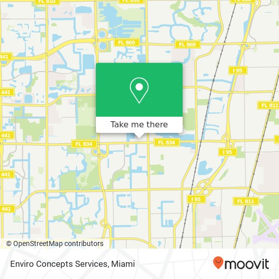 Mapa de Enviro Concepts Services