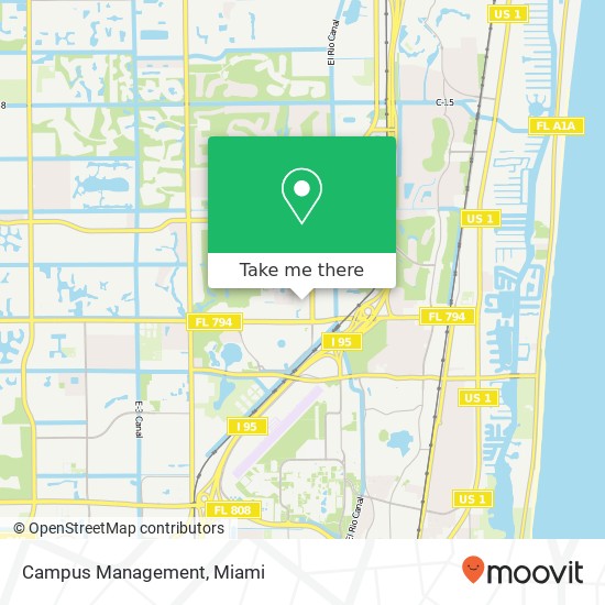 Mapa de Campus Management