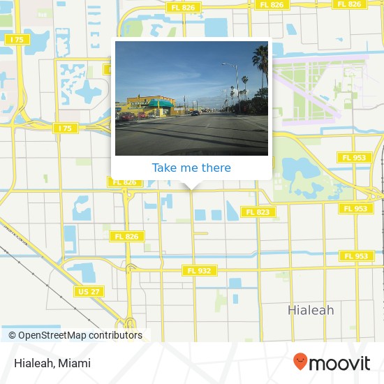 Hialeah map