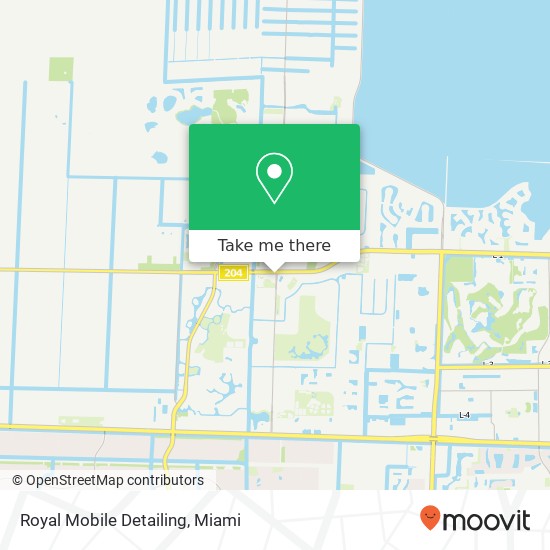 Mapa de Royal Mobile Detailing