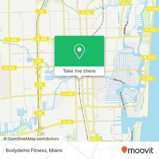 Mapa de Bodydemo Fitness