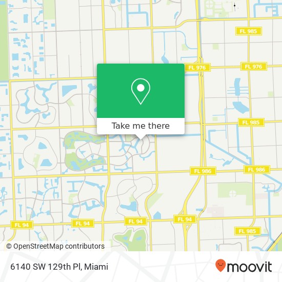 6140 SW 129th Pl map