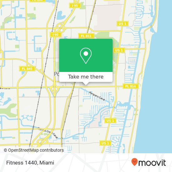 Fitness 1440 map