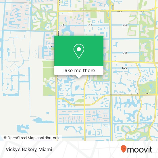 Vicky's Bakery map