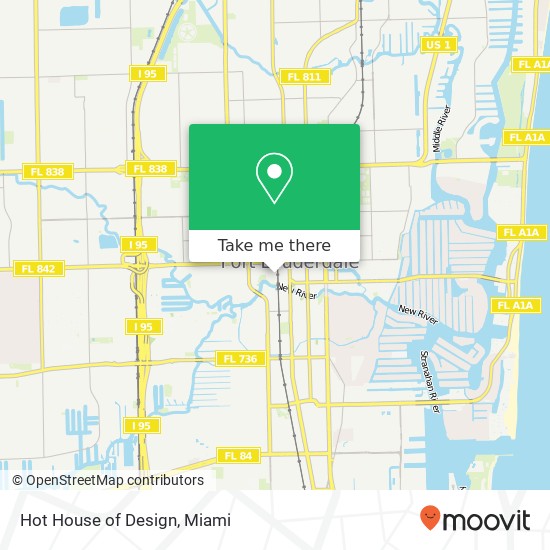 Mapa de Hot House of Design