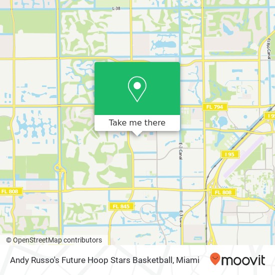 Mapa de Andy Russo's Future Hoop Stars Basketball