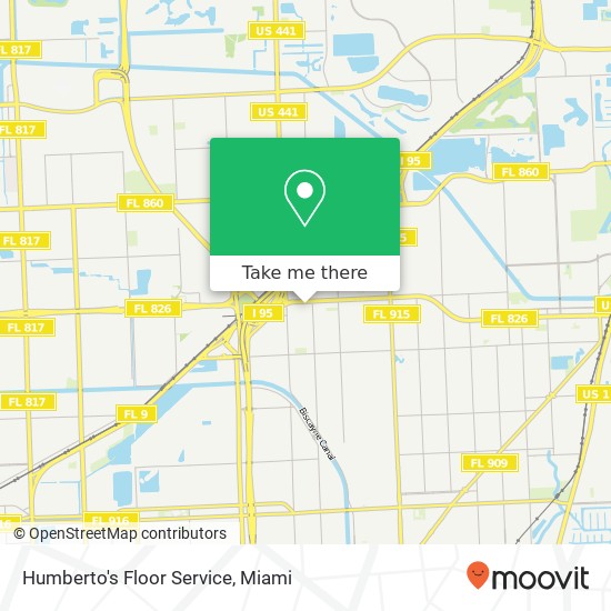 Mapa de Humberto's Floor Service
