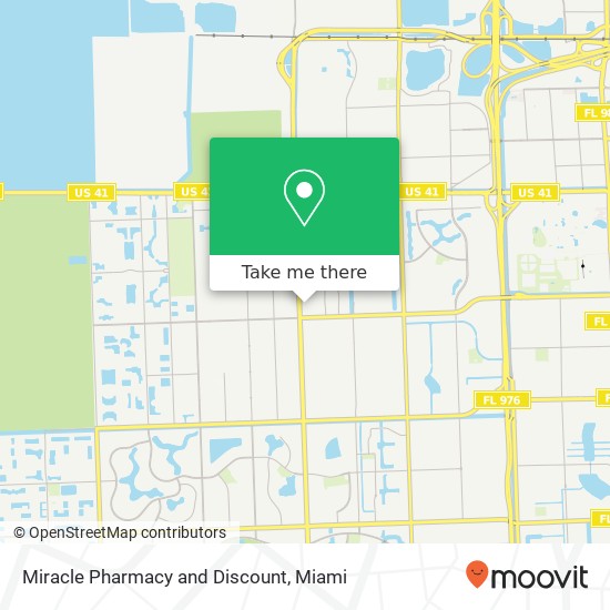 Mapa de Miracle Pharmacy and Discount