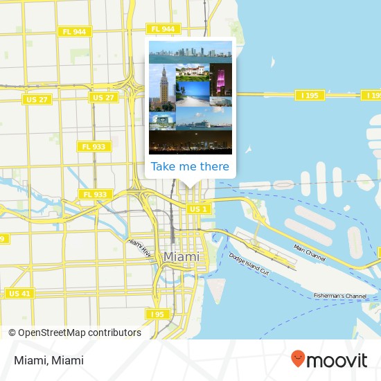 Miami map