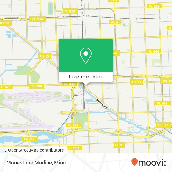 Monestime Marline map