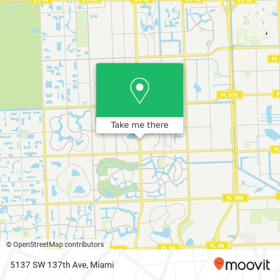 5137 SW 137th Ave map