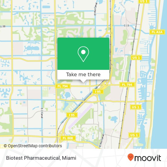 Biotest Pharmaceutical map