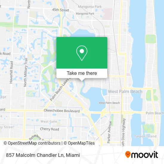 857 Malcolm Chandler Ln map