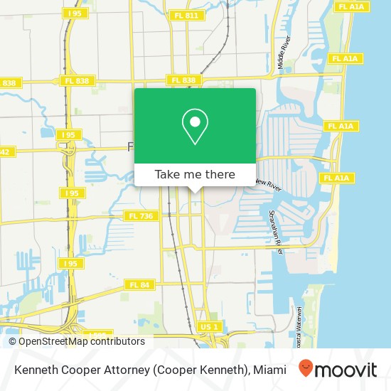 Kenneth Cooper Attorney (Cooper Kenneth) map