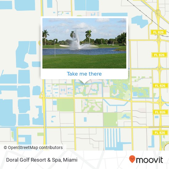 Mapa de Doral Golf Resort & Spa