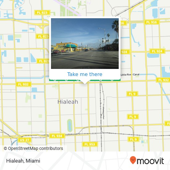 Hialeah map