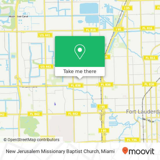 New Jerusalem Missionary Baptist Church map