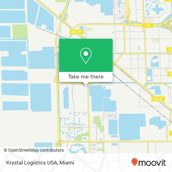 Krystal Logistics USA map