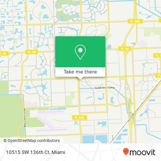 10515 SW 136th Ct map