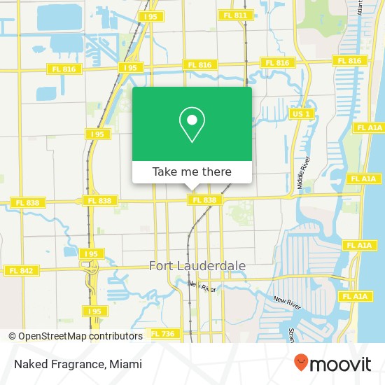 Mapa de Naked Fragrance