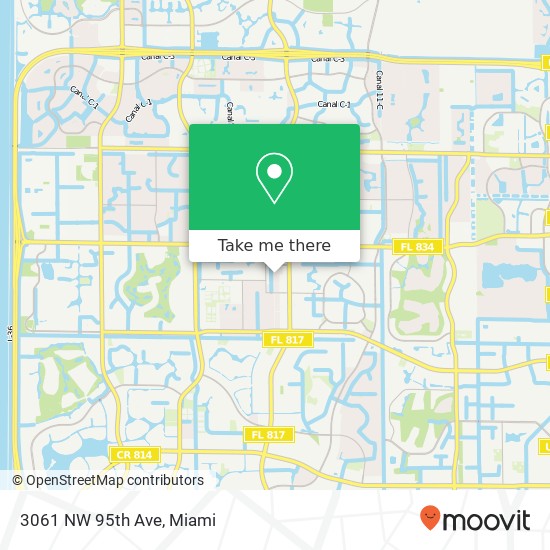 Mapa de 3061 NW 95th Ave