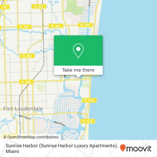 Mapa de Sunrise Harbor (Sunrise Harbor Luxury Apartments)