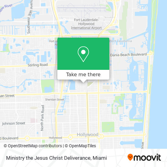 Ministry the Jesus Christ Deliverance map