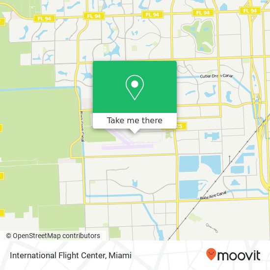 International Flight Center map