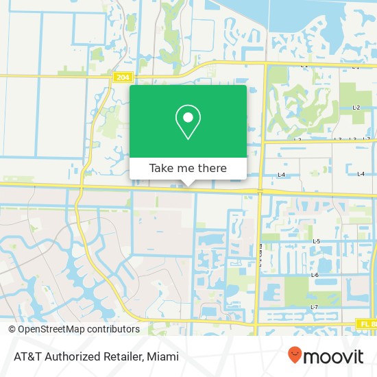 AT&T Authorized Retailer map