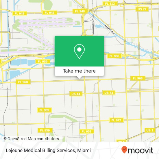 Lejeune Medical Billing Services map