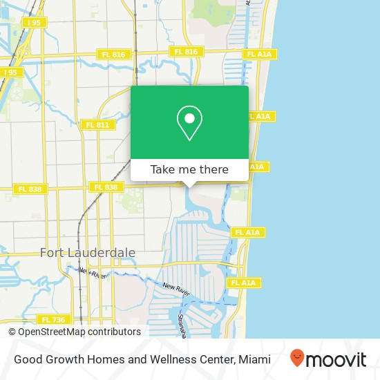 Mapa de Good Growth Homes and Wellness Center