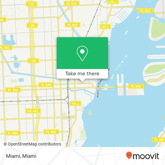 Miami map