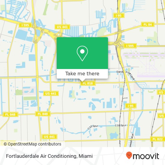 Fortlauderdale Air Conditioning map