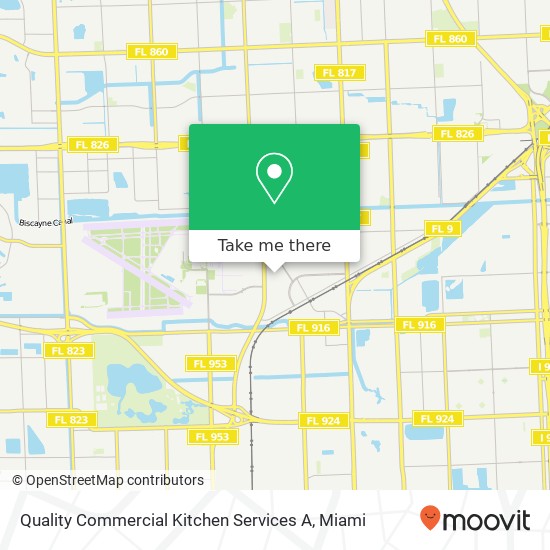 Quality Commercial Kitchen Services A map