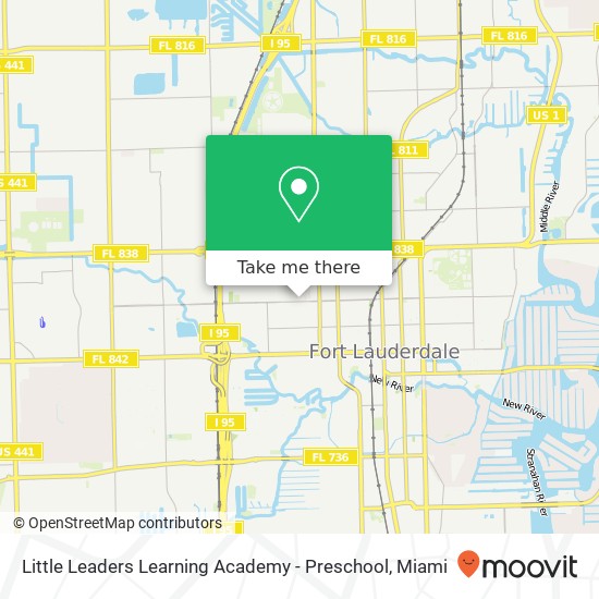 Little Leaders Learning Academy - Preschool map