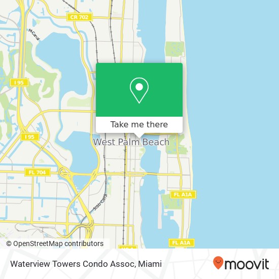 Mapa de Waterview Towers Condo Assoc