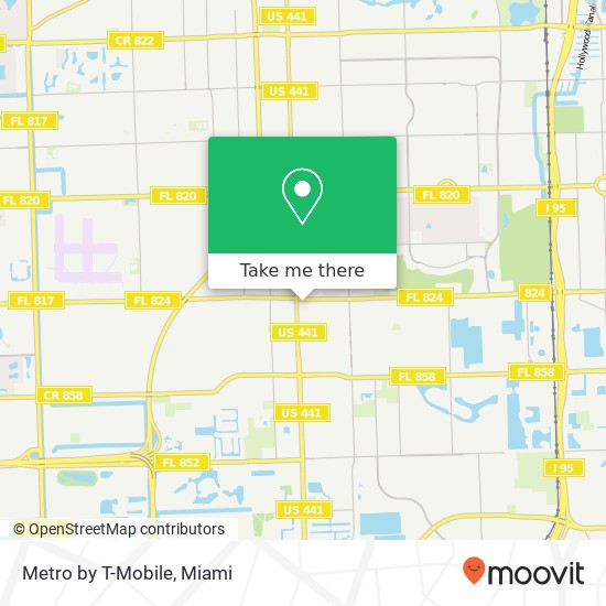 Metro by T-Mobile map