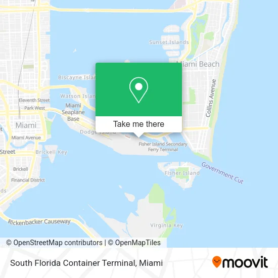 Mapa de South Florida Container Terminal
