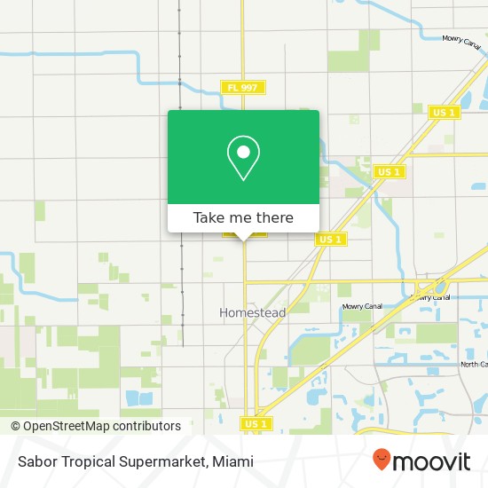 Sabor Tropical Supermarket map