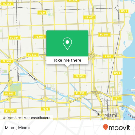 Miami map