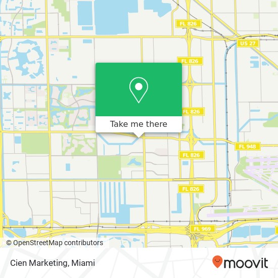 Cien Marketing map